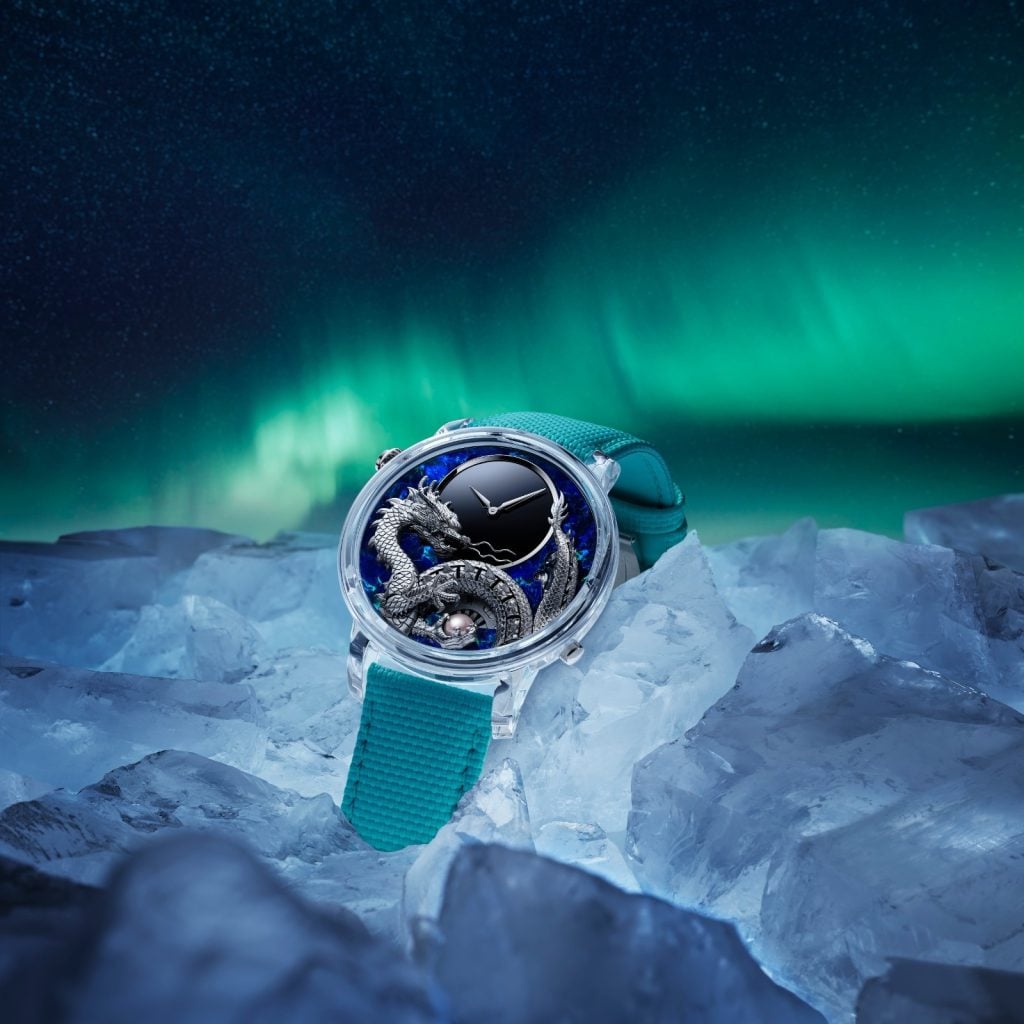 Jaquet Droz Imperial Dragon Automaton Sapphire