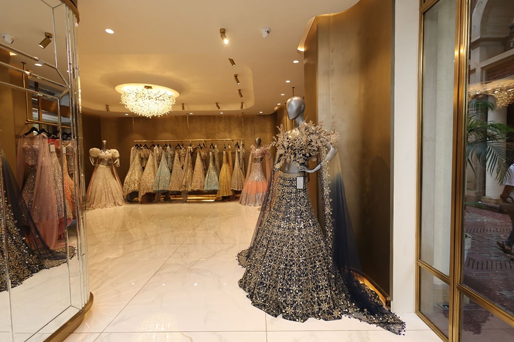 Suneet Varma’s Store in Delhi's Mehrauli, suneet varma couture