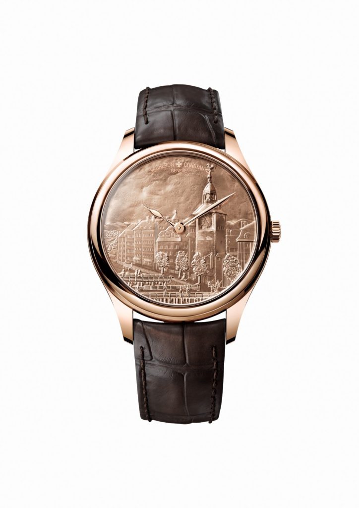 Vacheron Constantin has chosen a simple display of hours and minutes in order to focus on the artistic beauty of the dials