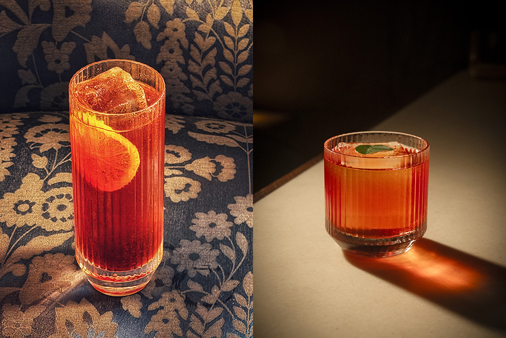 Kokum Libre and Paan Negroni - Upstairs at Indian Accent
