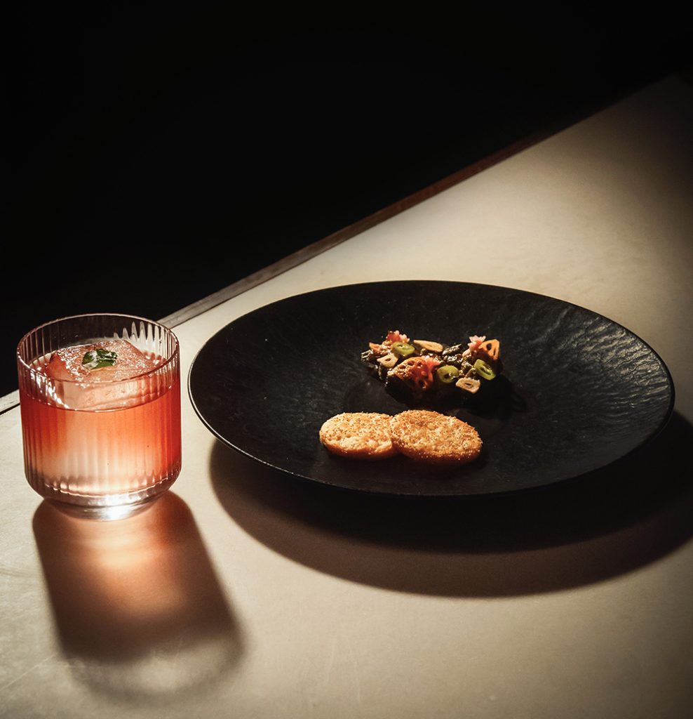 Upstairs at Indian Accent