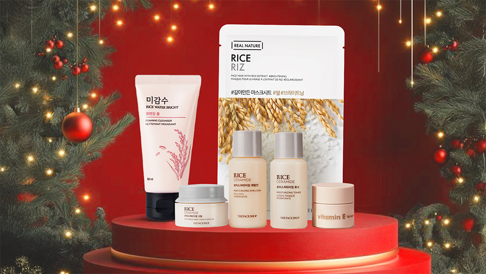 The Face Shop Christmas Gift Set, Christmas gift hacks, holiday gifting favorites, Christmas gifting picks,