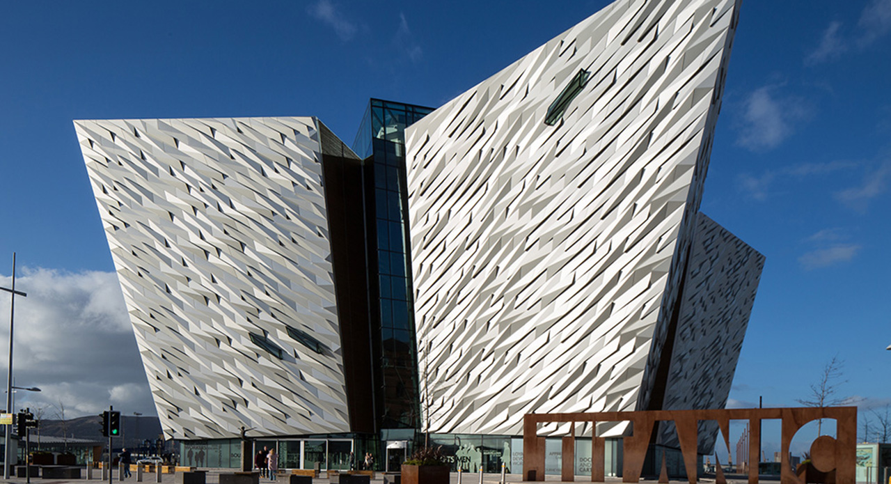 Titanic Belfast facade