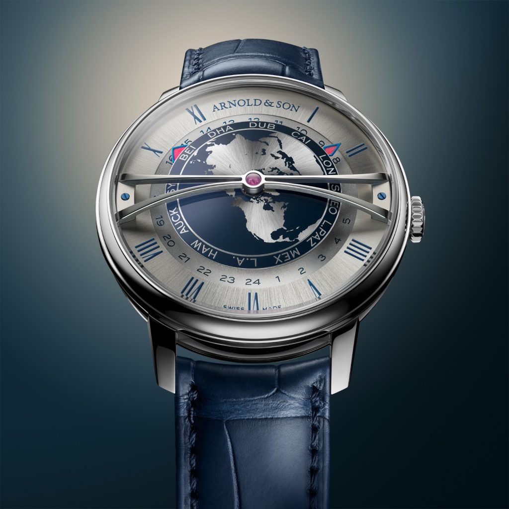 This 42mm watch gets stainless steel