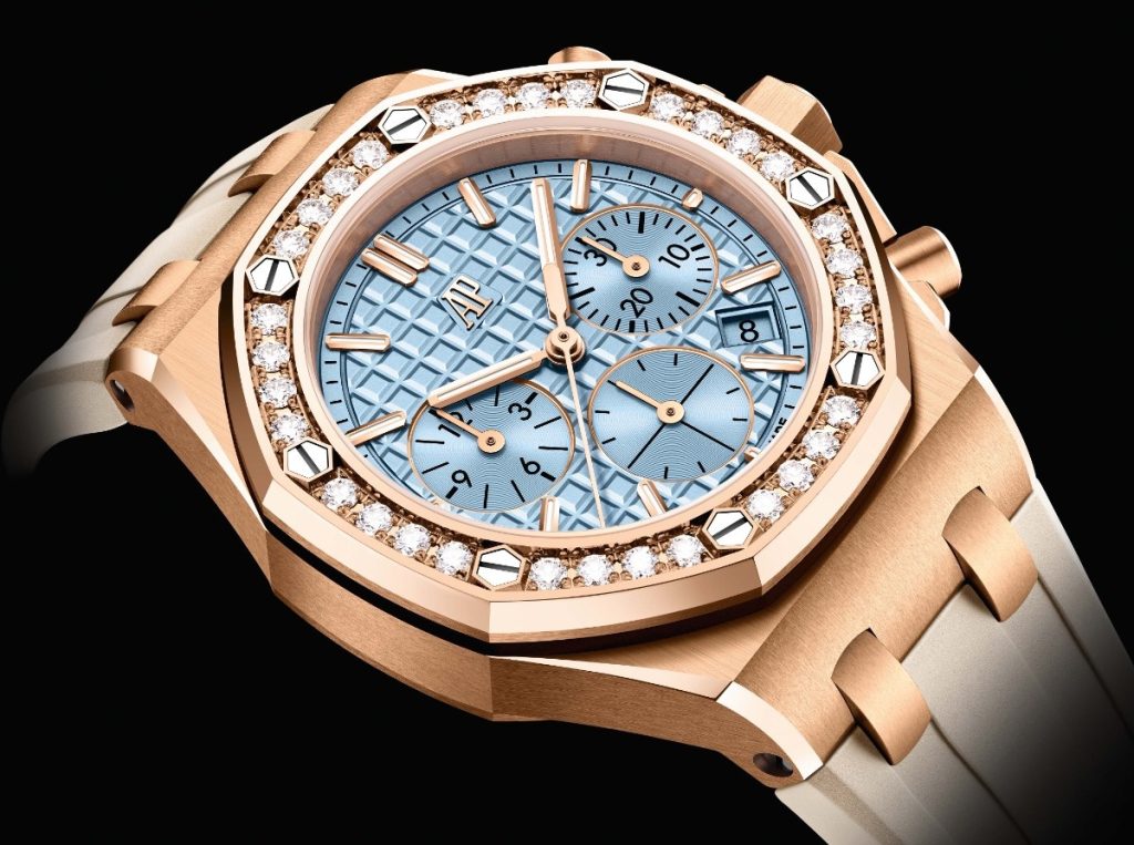 In watchmaking, brilliant-cut diamonds elevate both aesthetics and perceived value