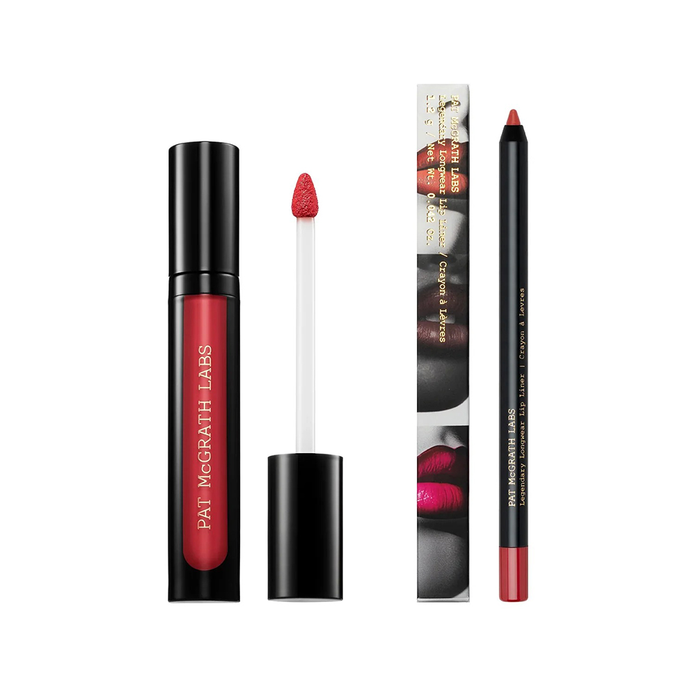 Pat McGrath Labs ‘Taylor-Made’ Lip Kit, lipstick Luxury brand,lipstick top Luxury brand,red Christmas lipstick,best red lipstick for Christmas,