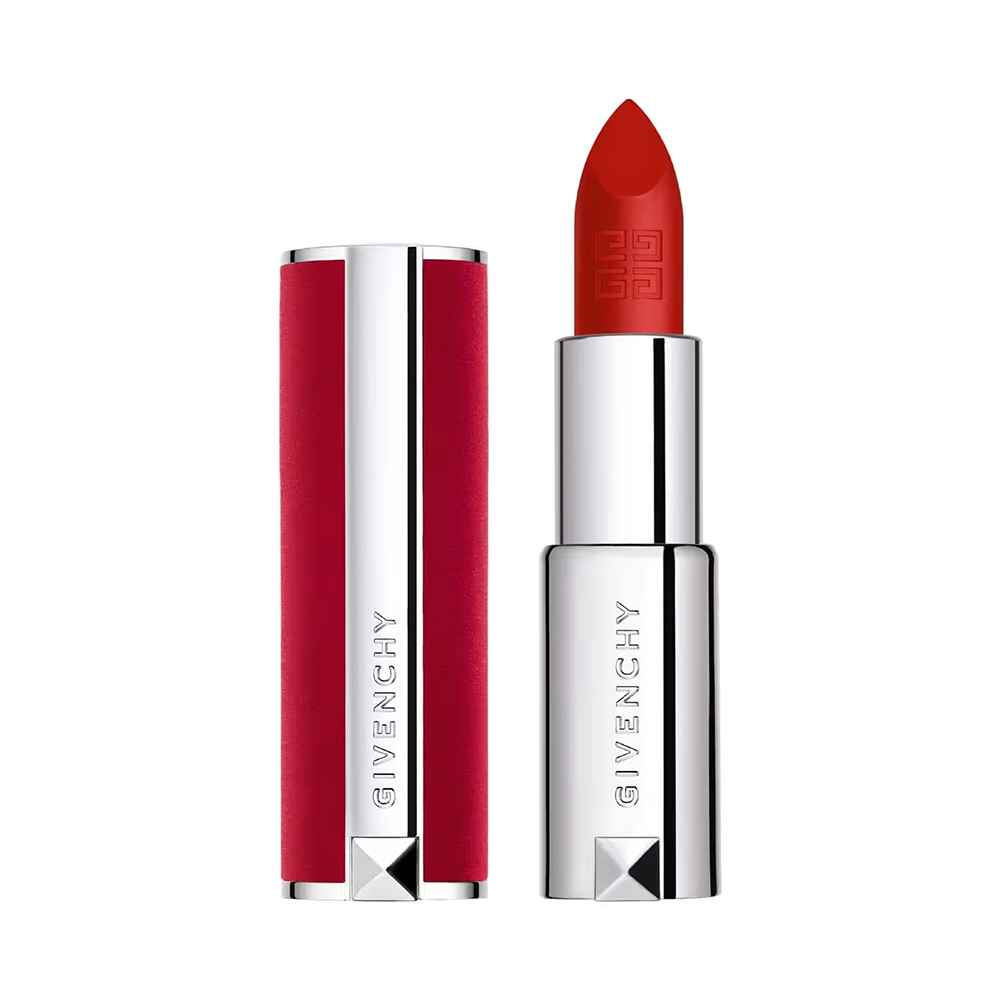 Givenchy Le Rouge Deep Velvet In N36 R1 ‘L’Interdit’, Givenchy Le Rouge Deep Velvet L’Interdit red Christmas lipstick, red lipsticks,lipstick for Christmas,best red lipsticks,