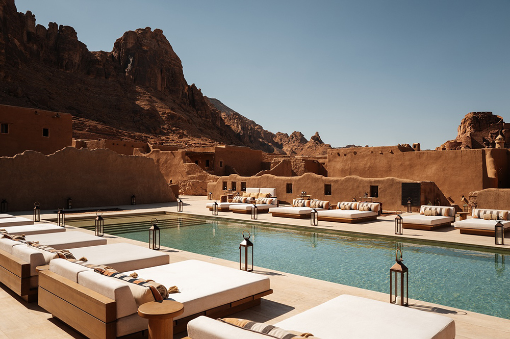 Egyptian huts, luxury hotels in Egypt, Saudi Arabia cultural travel experiences, Saudi Arabia historical hotels,