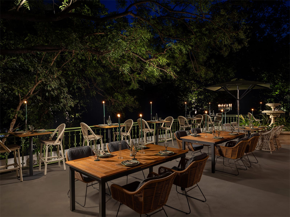 Forest Table, Forest Table restaurant Delhi, nature-inspired dining Delhi, Christmas in Delhi NCR, Christmas cafés Delhi NCR, 