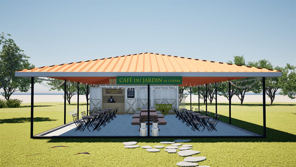 Café Du Jardin At Asita Park By L’Opéra, Café Du Jardin By L’Opéra, festive restaurants Delhi NCR, aesthetic cafés Delhi NCR, winter cafés Delhi NCR, best cafés for Christmas Delhi NCR, 