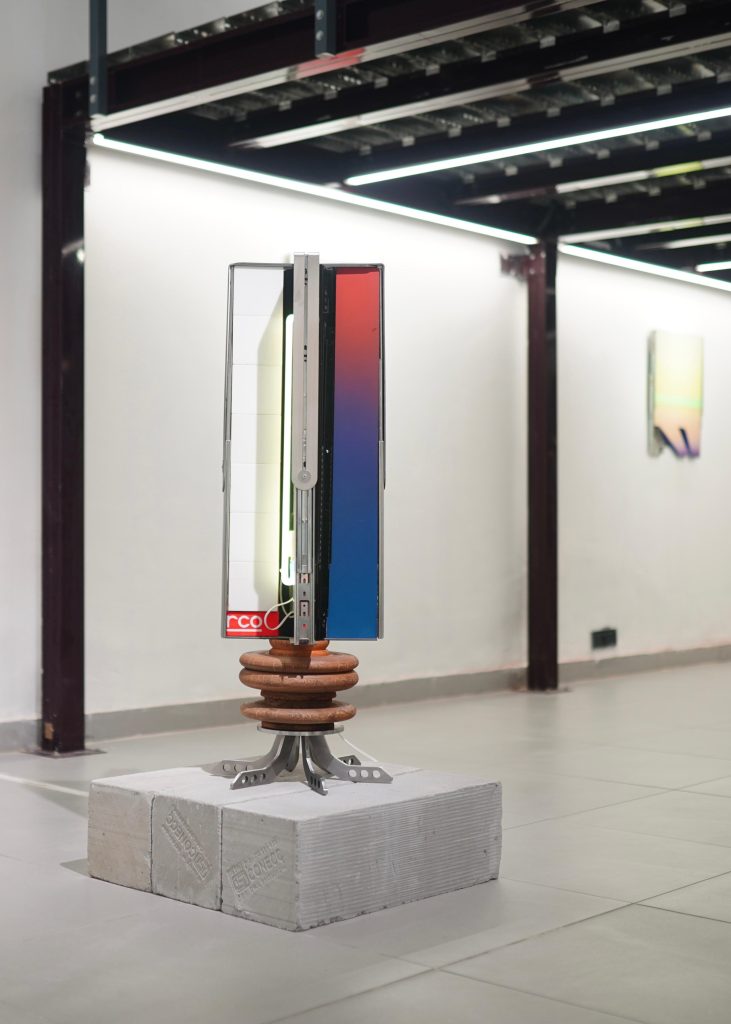 Colour fields and gradients carry something emotional, almost organic