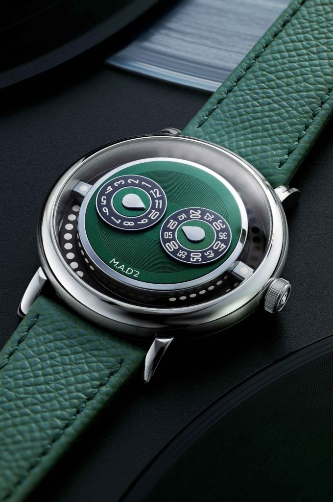 When the minute hand reaches the 60-minute mark, the cam reaches its release point