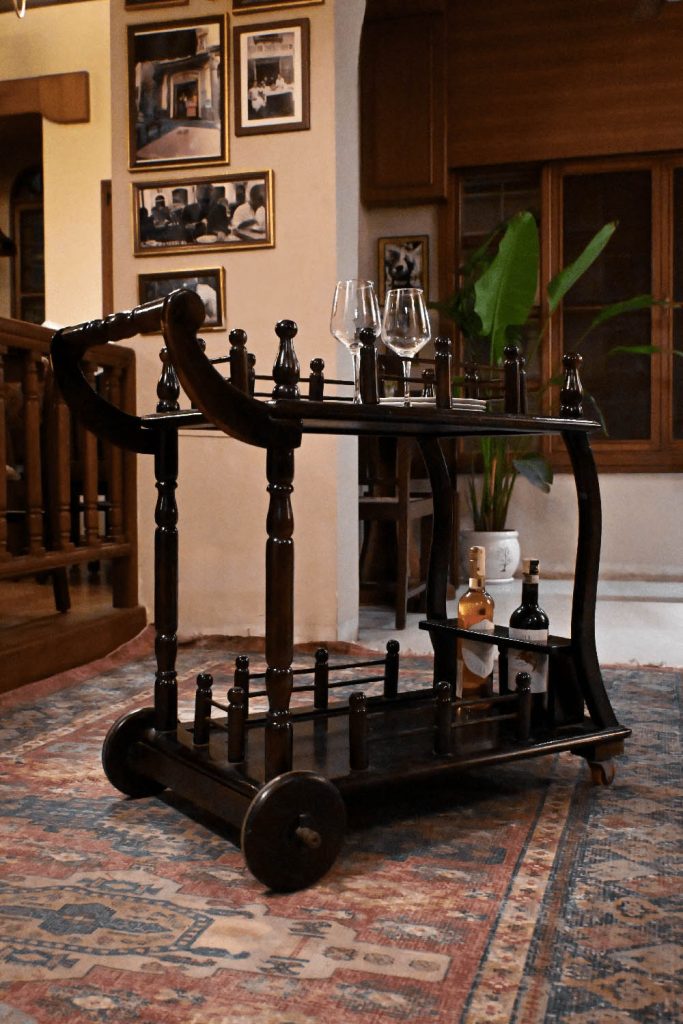 Evening Drifter Bar Trolley by Rara Studio