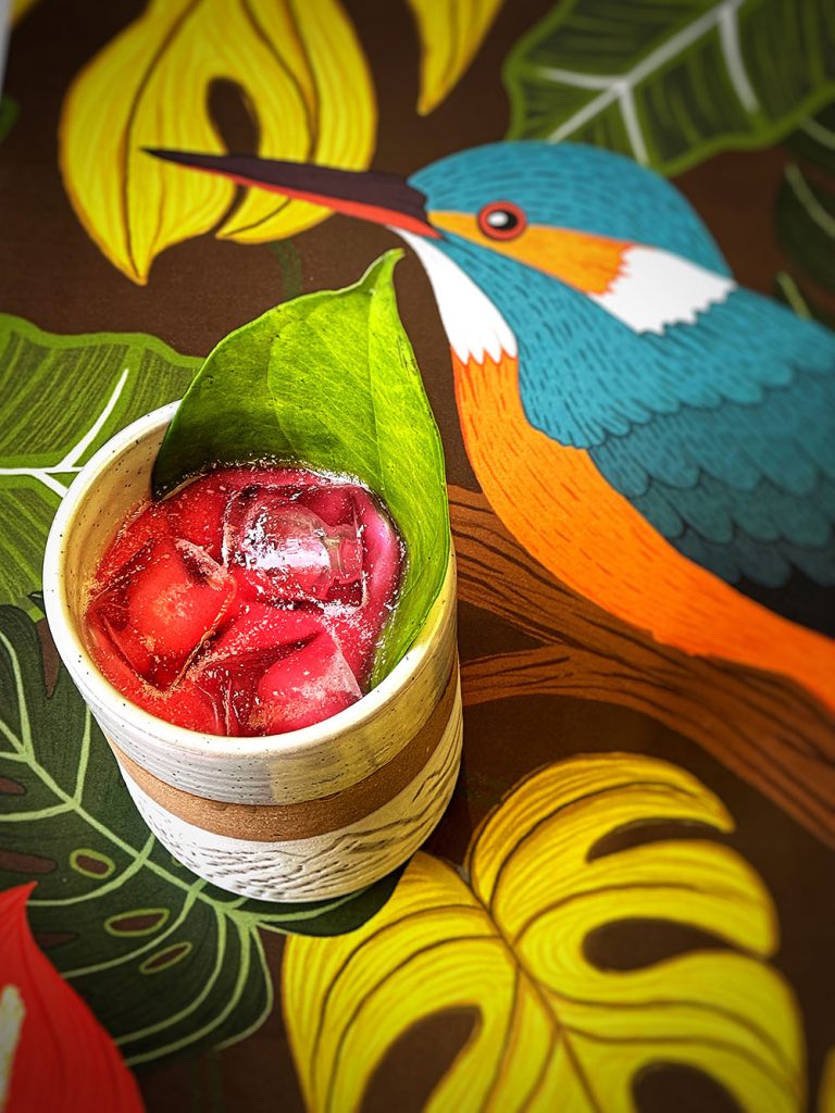 Mohabbat Ka Sharbat cocktail, Hosa heritage restaurant Goa, Hosa century old villa Goa, Hosa Portuguese villa restaurant,