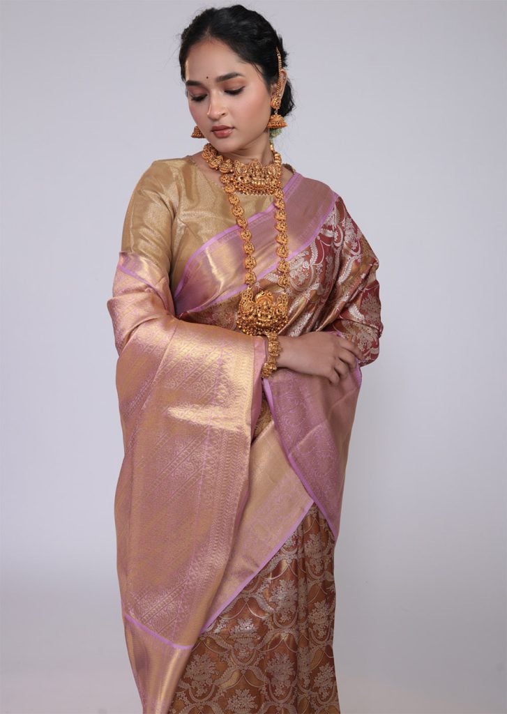 India’s iconic saree weaves, traditional saree weaves of India, timeless artistry of sarees,Kanjivaram saree, Kanjivaram silk weave, 