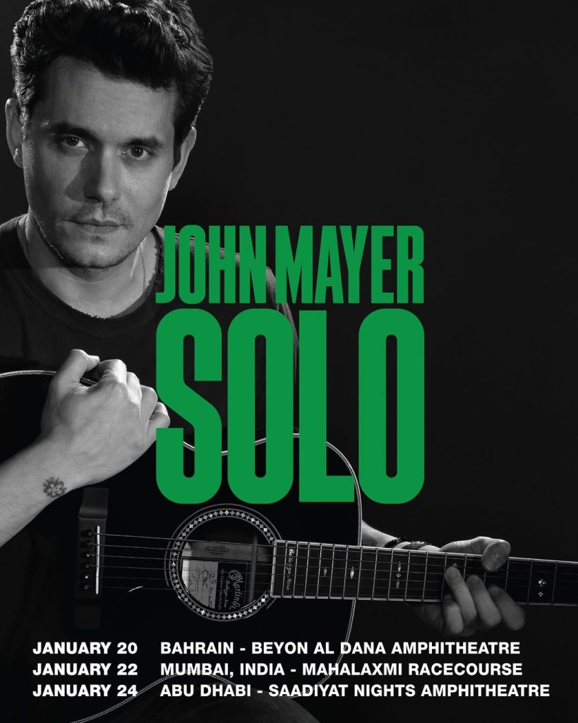 John Mayer’s India performance