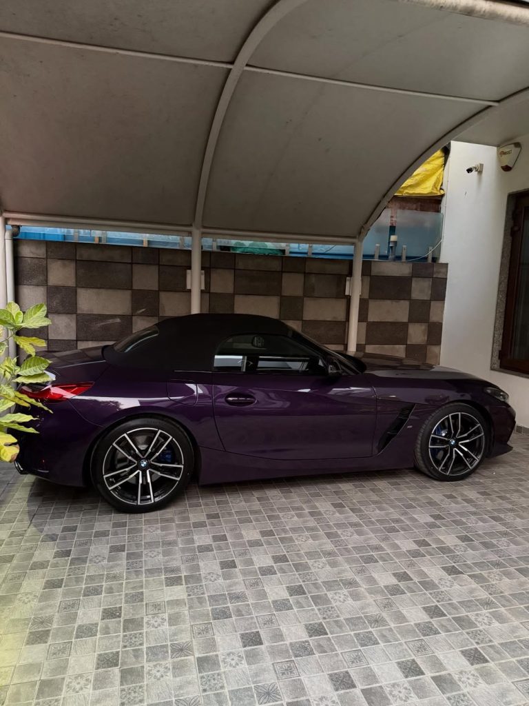 Under the hood of Chahal’s BMW Z4 is a 3.0-litre engine