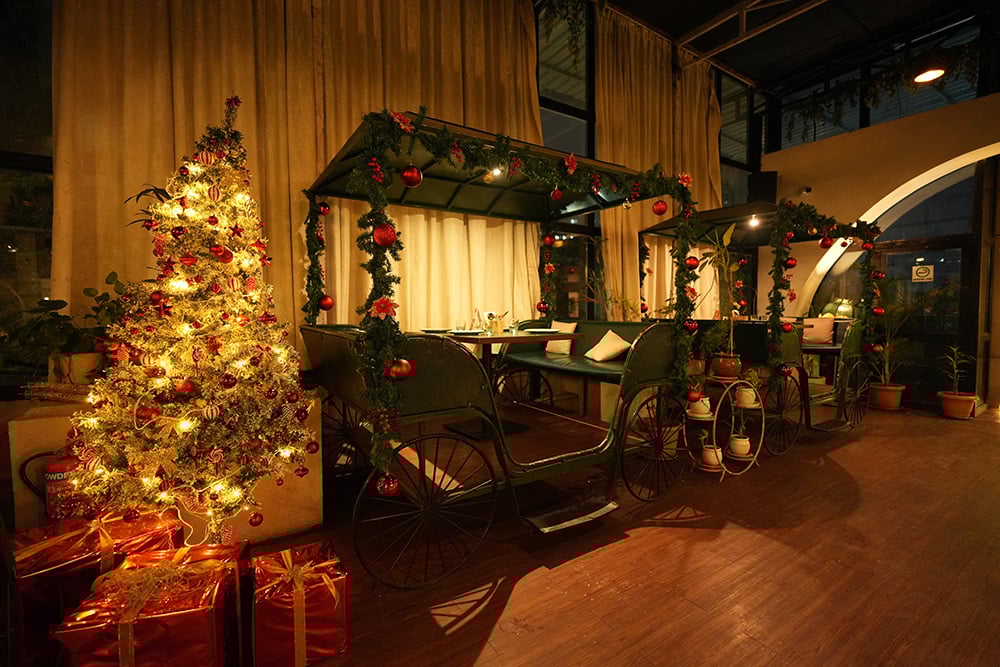 Magna (Mumbai), Christmas special menus India,luxury dining India Christmas,