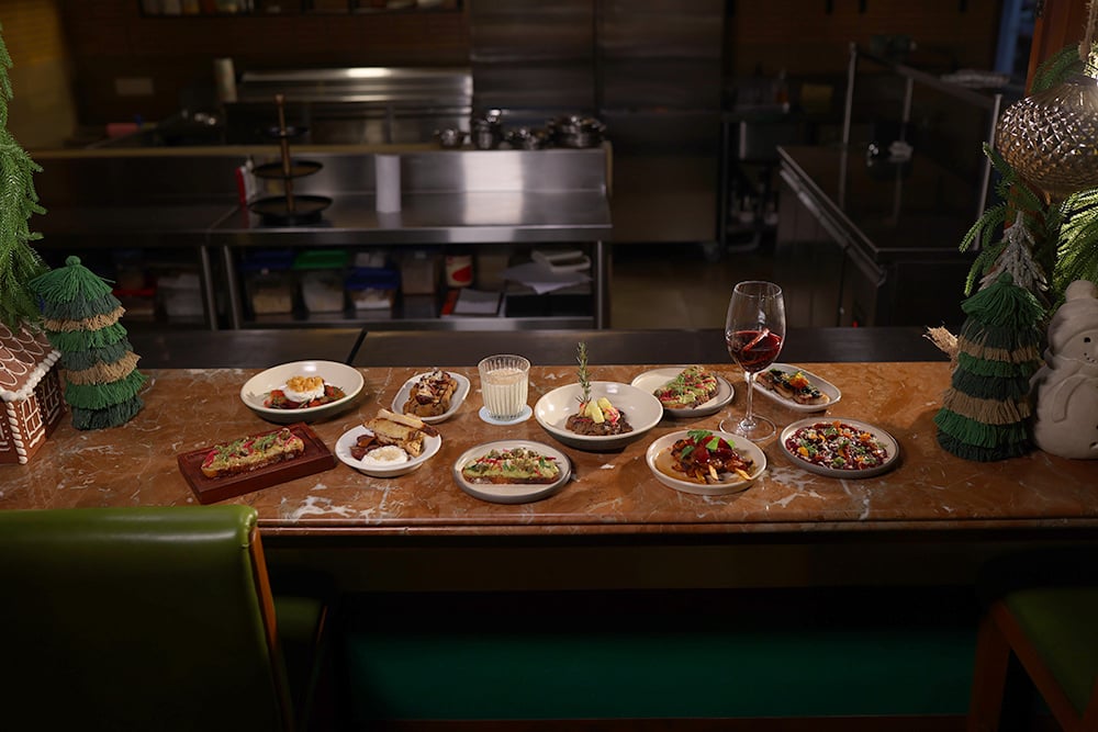 ParTTwo (Bengaluru), Christmas brunch India,fine dining Christmas India,Christmas food experiences,