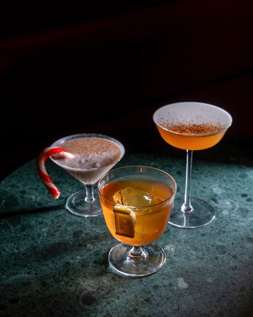 The Love Hotel (Delhi) COCKTAIL, Christmas food experiences in India,holiday dining India,festive restaurants India,