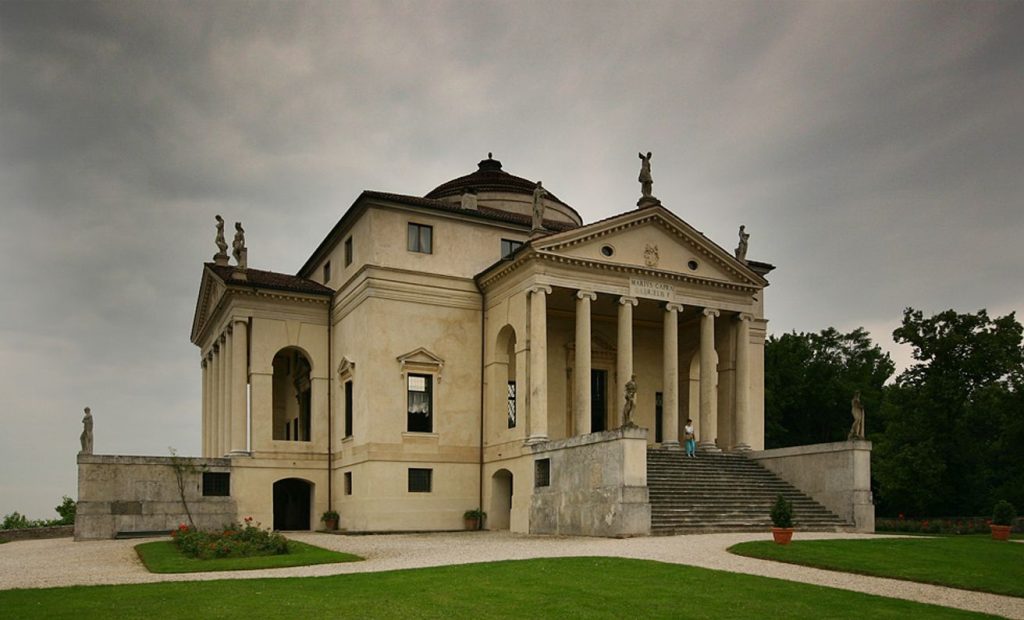 Andrea Palladio’s Villa Rotonda represents