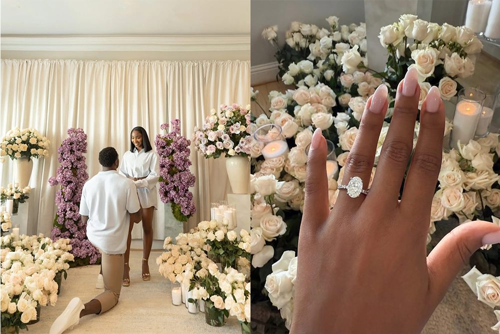 Normani, Normani And DeKaylin “DK” Metcalf's Engagement Pictures, Hollywood celebrity engagement rings 2025,