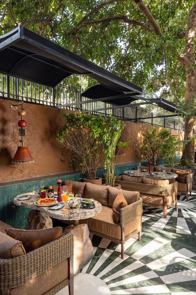 Chica Delhi ambience,most insta-worthy cafes in delhi,