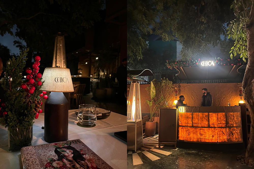 Chica scenery, chica interior design, where is chica in delhi