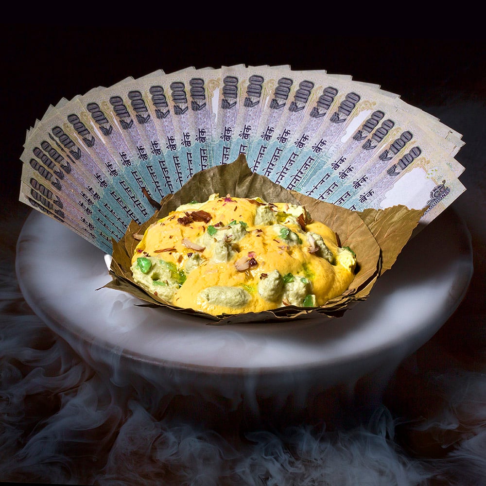 Daulat Ki Chaat At Indian Accent, best restaurants in Delhi for New Year,