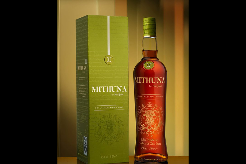 Paul John Mithuna,  festive luxury beverages, new year celebration drinks