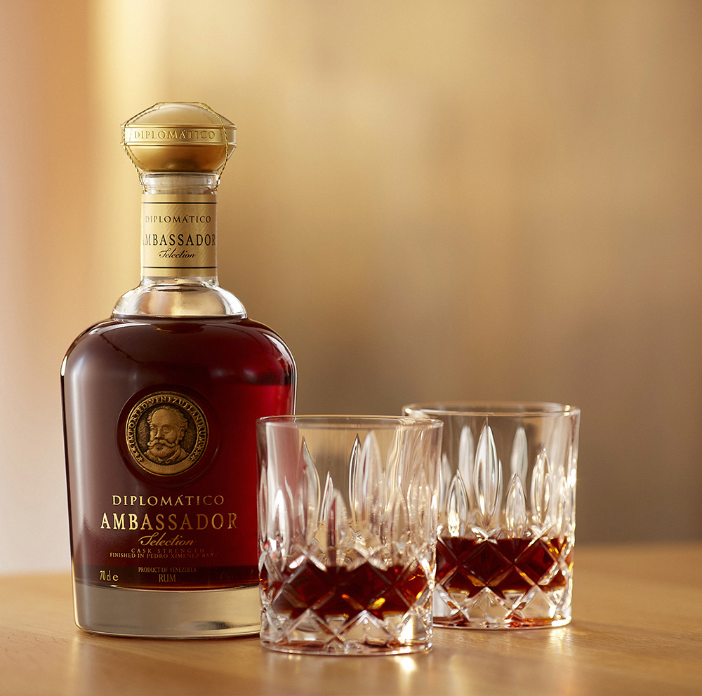 Ron Diplomático Ambassador,  fine spirits selection, luxury whisky, premium whisky brands, single malt whisky, cask strength whisky, 