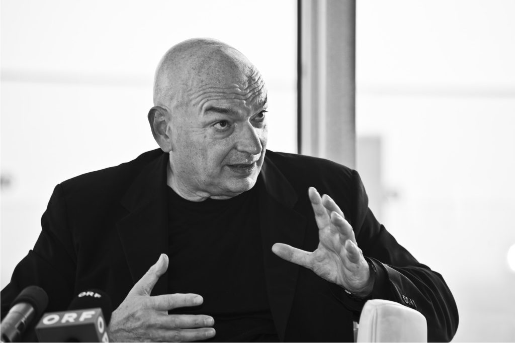 Jean Nouvel approached steel like a cinematographer approaches lighting