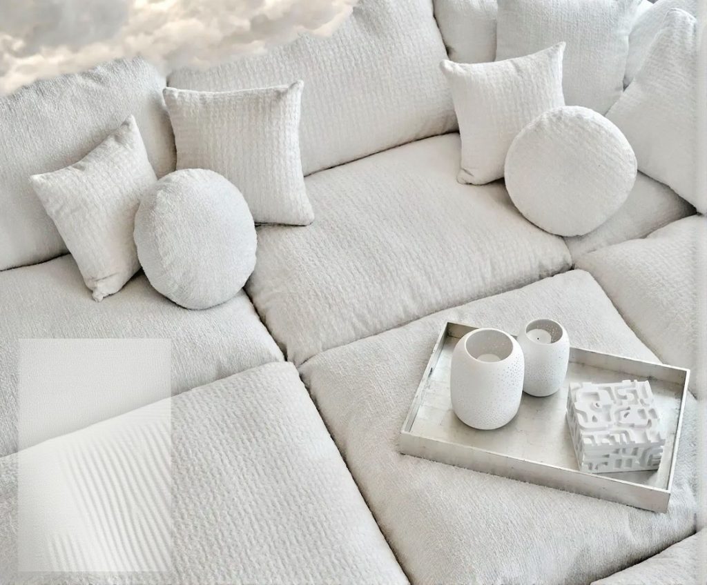 White dominated luxury interiors, not as emptiness but as layered richness