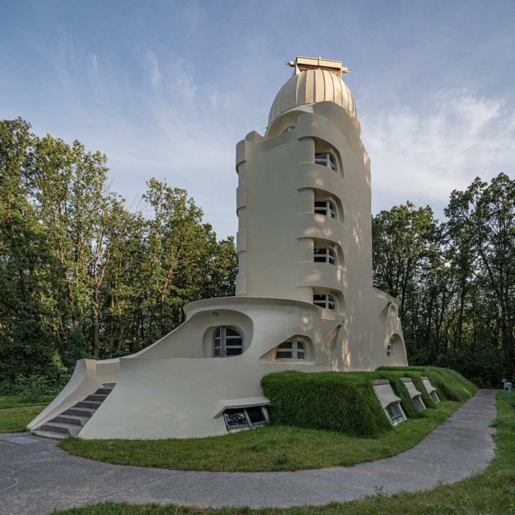 The Einstein Tower by Erich Mendelsohn remains