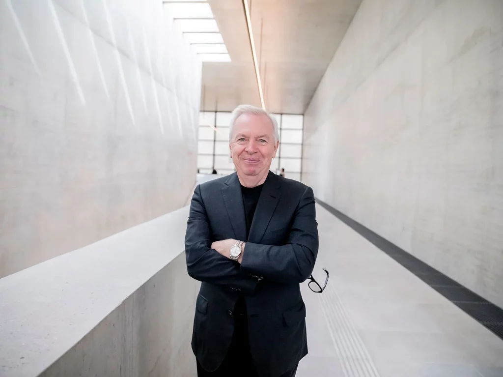 Chipperfield is renowned for refining minimalism and sensitivity