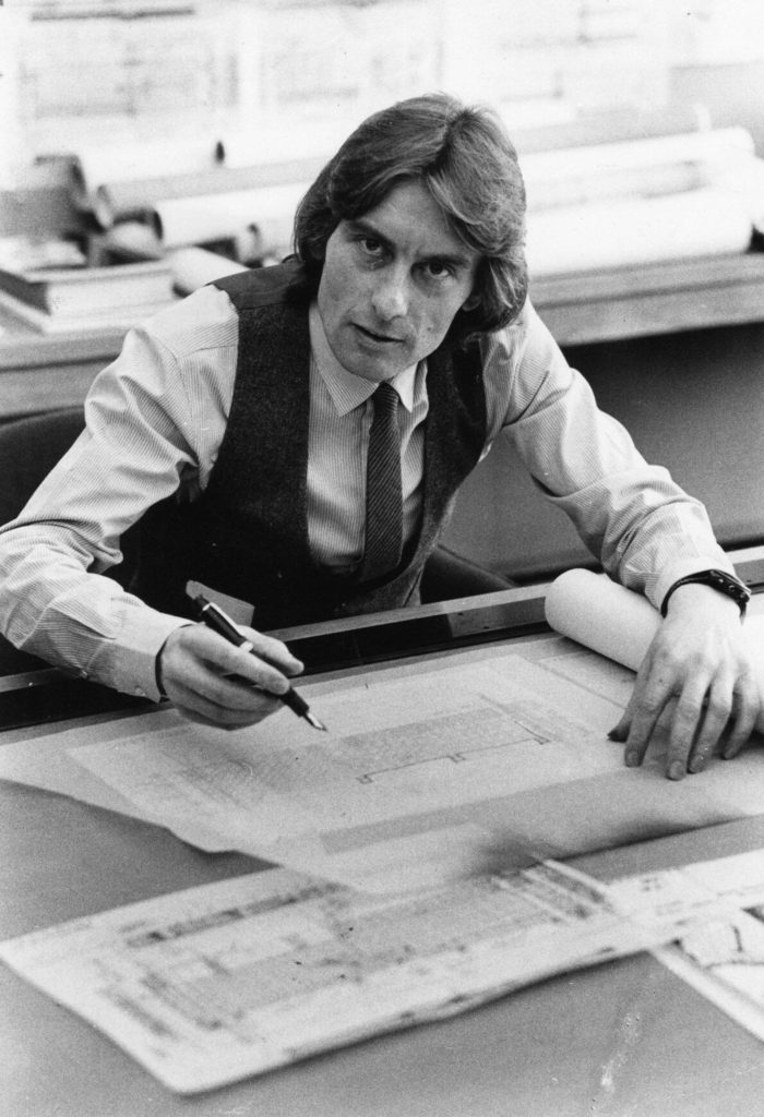 Helmut Jahn embraced glass as a symbol of ambition and technological strength