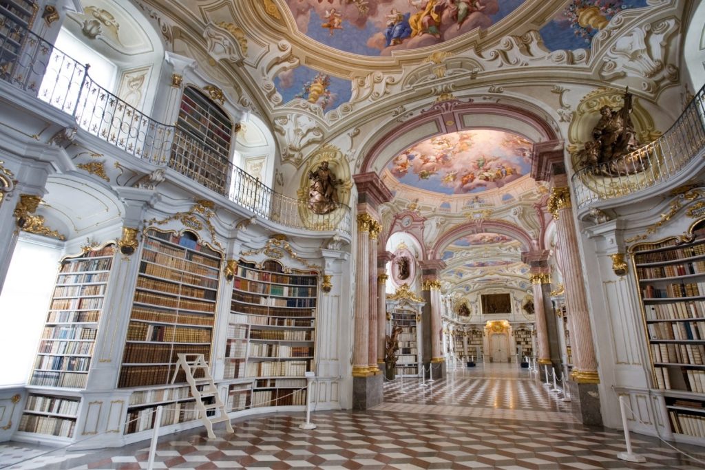 The Admont Abbey Library is less a room for reading and more a baroque hallucination