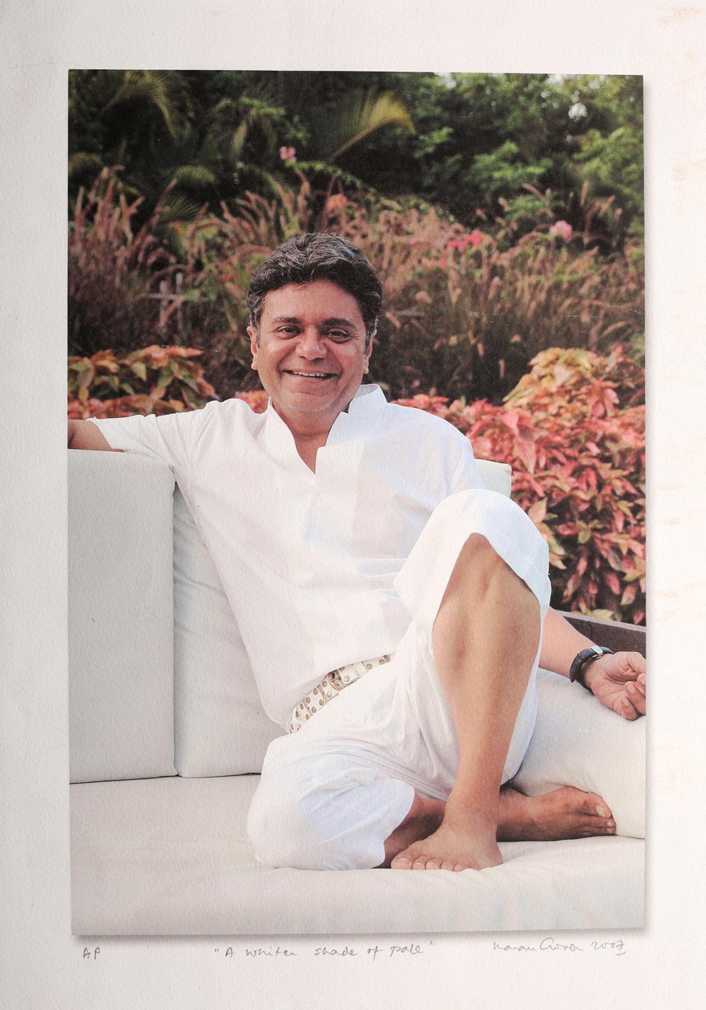 Pinakin Patel at his Alibaug home (2007)