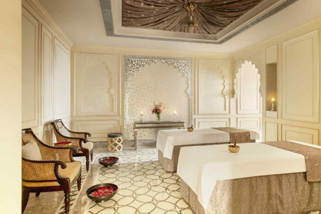 The Raffles Spa offers multiple wellness services