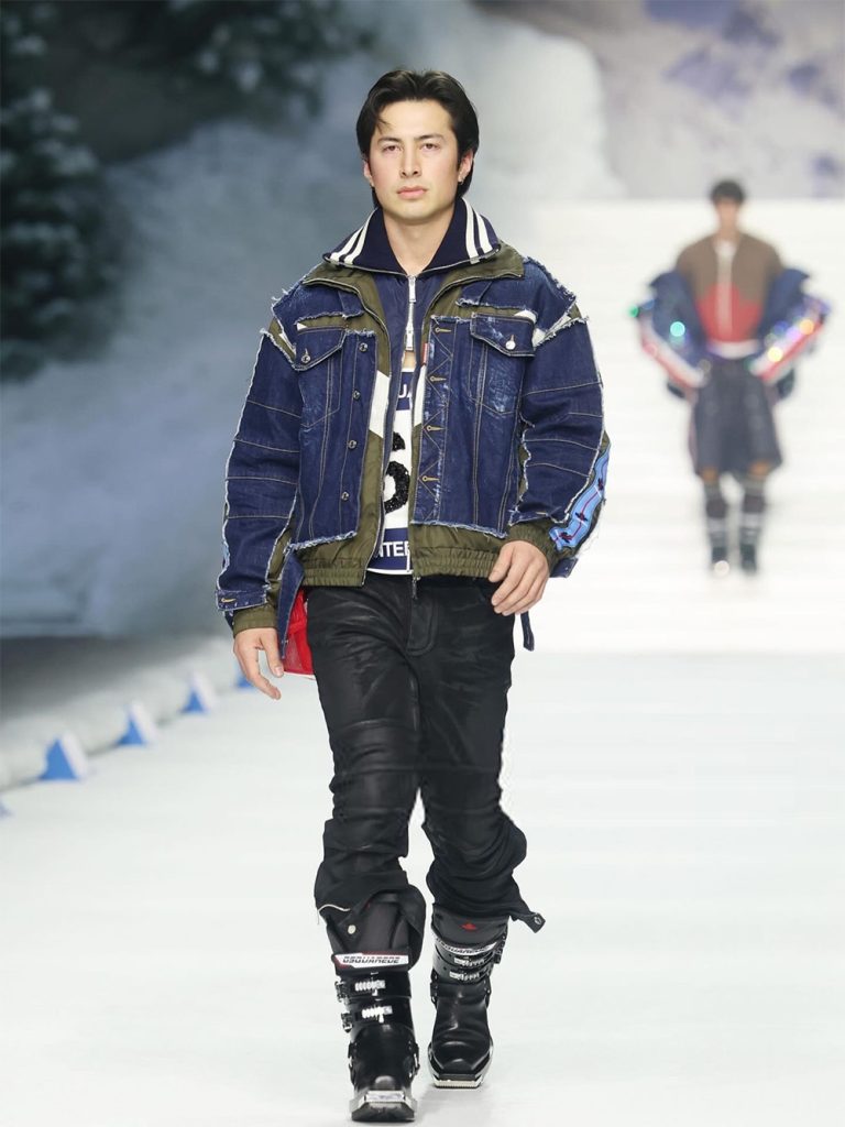 Hudson Williams’s Runway Debut