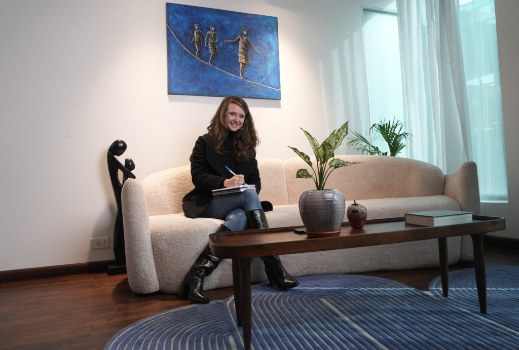 Caroline Mulliez, mulliez group, france mulliez family, vianaar, the blue kite by vianaar, holiday rental the blue kite, female ceo, powerful female ceos in india, younge female ceos in india, Association Familiale Mulliez