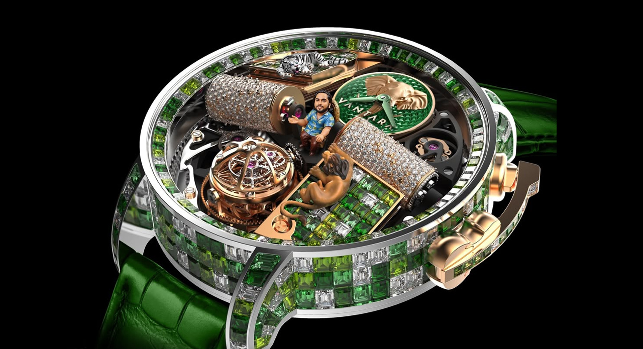 Bold, unapologetic, and wildly engineered, the Opera Vantara Green Camo Watch from Jacob & Co. fuses high horology with visual theatre, delivering mechanical bravado wrapped in stealth luxury