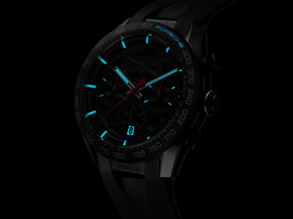 Super-LumiNova is the modern glow in the dark material most watch brands