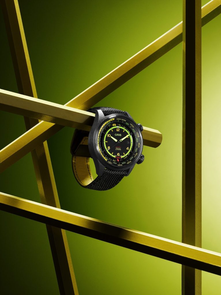 This aviation focused instrument watch is engineered for precision, durability, and real world functionality