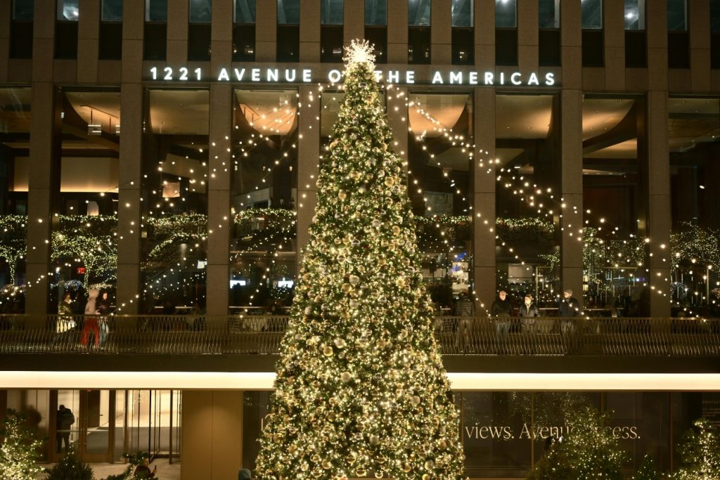 Festive Christmas Tree at 1221 Avenue of the Americas, music festivals 2026, luxury events 2026, billionaires events 2026, elite gatherings 2026, high-profile events 2026, global calendar 2026