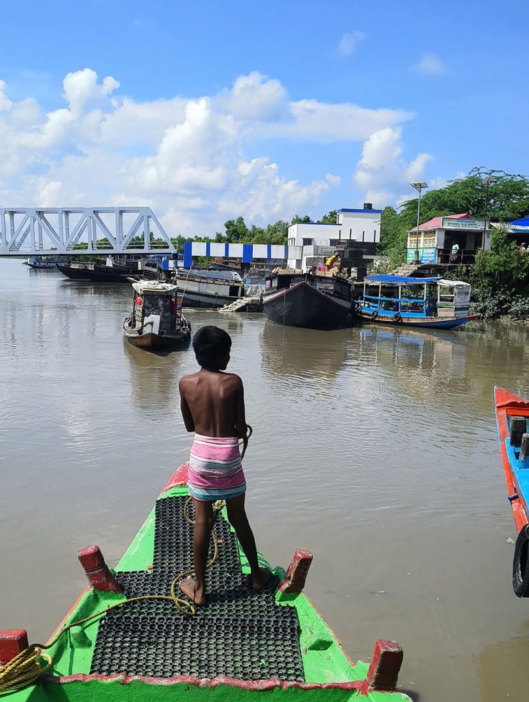 Traditional wooden boats ply between Gosaba and Godkhali, West Bengal travel, hidden gems India, offbeat destinations India,