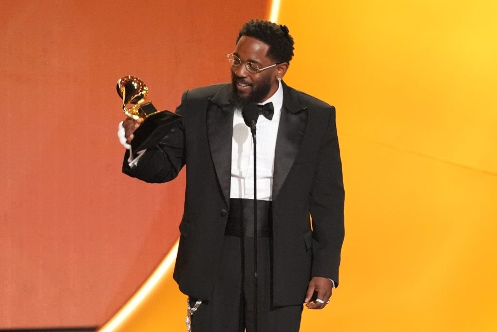 Kendrick Lamar kept things refined and intentional in a Chanel tuxedo