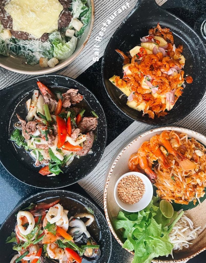 FOOD AT Sail Restaurant At Sunsuri Resort Phuket
