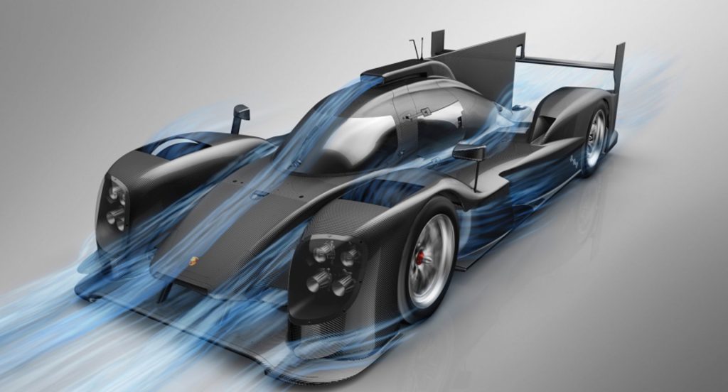 Active aerodynamic systems rely on movable components such as adjustable rear wings