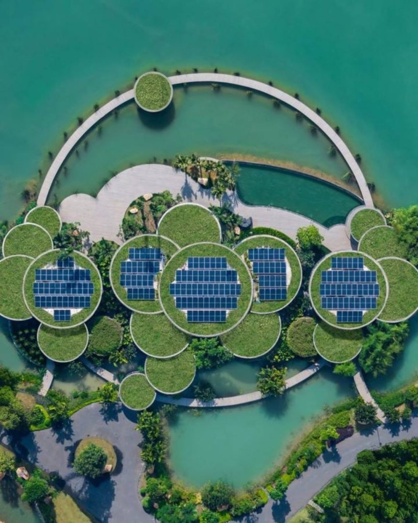 Lotus Clubhouse in Vietnam reimagines sustainable tropical architecture through green roofs, water sensitive design, and a nature first layout that harmonises built form with forest and lake landscapes